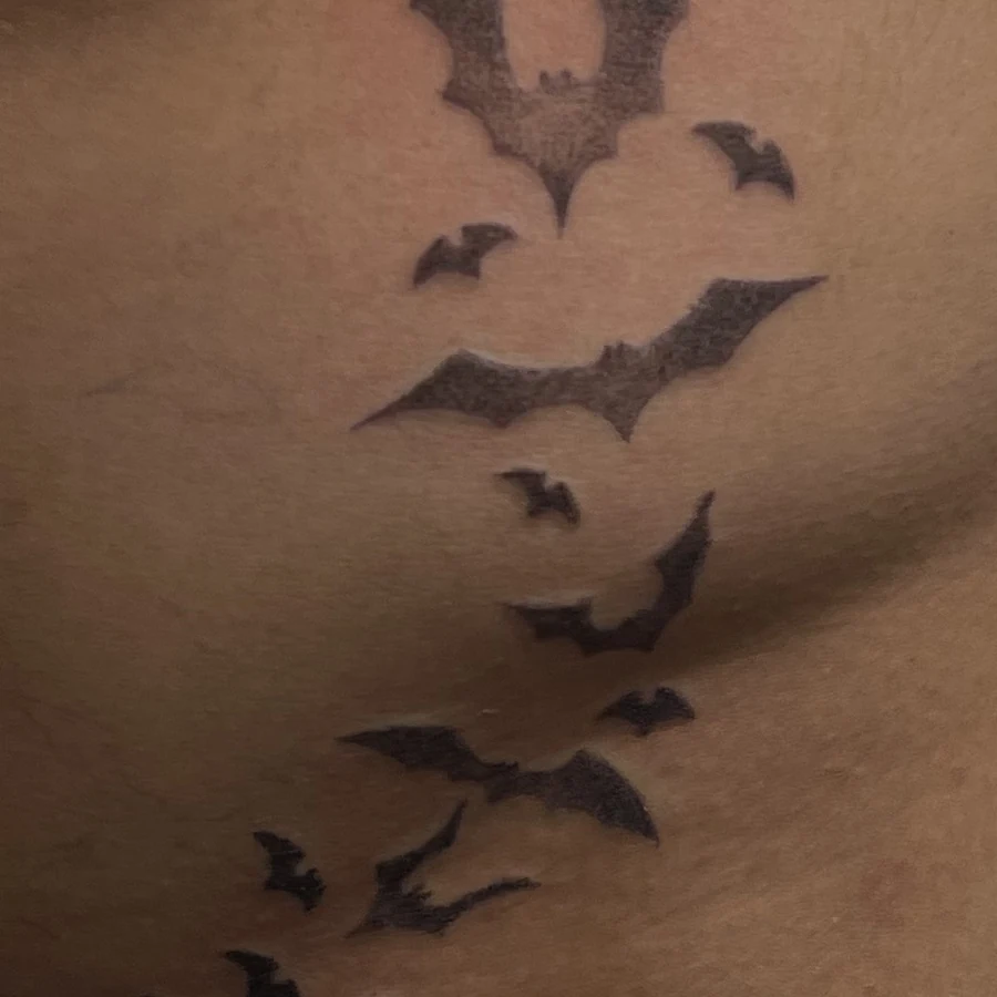Black & grey tattoo by Billy