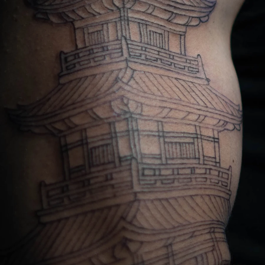Japanese tattoo by Billy